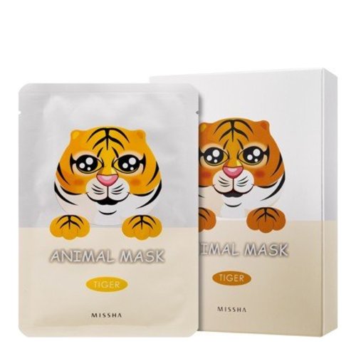 MISSHA Animal Mask Set - Fox, 10 pieces MISSHA Animal Mask Set - Fox on white background