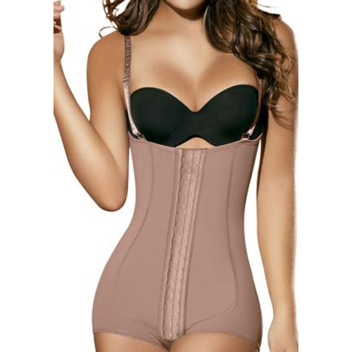 Ann Chery Fajas Melissa 5166 in Cocoa - XS Size, 1 piece Ann Chery Fajas Melissa 5166 in Cocoa - 2XL Size on white background