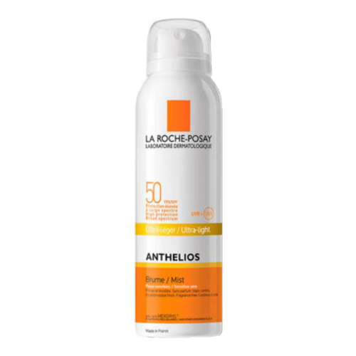 La Roche Posay Anthelios Mist SPF 50, 155g/5.5 oz La Roche Posay Anthelios Mist SPF 50 on white background