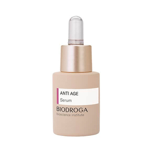 Biodroga Anti Age Serum on white background