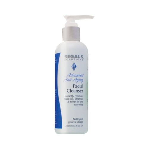 Segals Anti-Aging Facial Cleanser, 250ml/8.45 fl oz Segals Anti-Aging Facial Cleanser on white background
