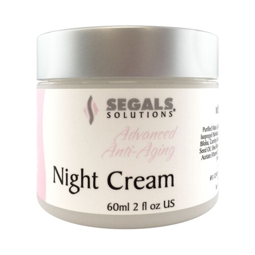 Segals Anti-Aging Night Cream, 60ml/2.03 fl oz Segals Anti-Aging Night Cream on white background