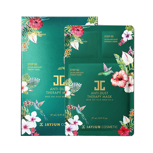 JAYJUN Anti-Dust Therapy Mask (27ml x 10 sheets) on white background