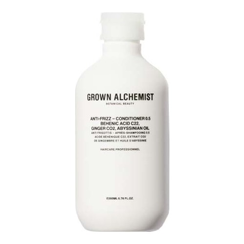 Grown Alchemist Anti-Frizz - Conditioner 0.5 Behenic Acid C22 Ginger CO2 Abyssinian Oil, 50ml/1.7 fl oz Grown Alchemist Anti-Frizz - Conditioner 0.5 Behenic Acid C22 Ginger CO2 Abyssinian Oil on white background