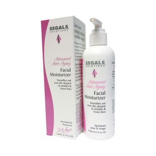 Segals Anti-aging Facial Moisturizer, 250ml/8.45 fl oz Segals Anti-aging Facial Moisturizer on white background