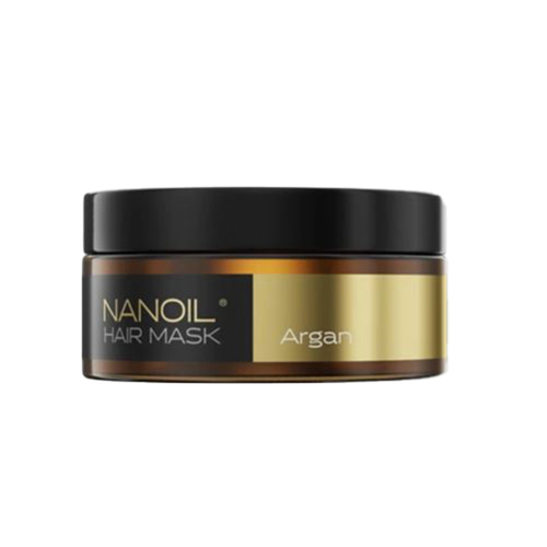 Nanoil  Argan Hair Mask on white background