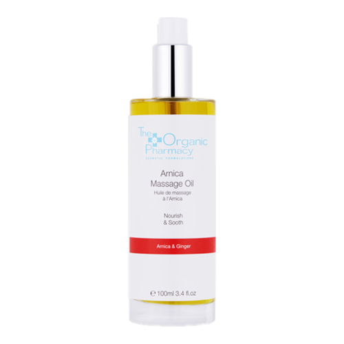 The Organic Pharmacy Arnica Massage Oil, 100ml/3.4 fl oz The Organic Pharmacy Arnica Massage Oil on white background
