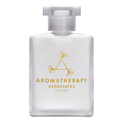 Support Breathe Bath and Shower Oil on white background