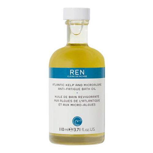 Ren Atlantic Kelp and Microalgae Anti-Fatigue Bath Oil, 110ml/3.7 fl oz Ren Atlantic Kelp and Microalgae Anti-Fatigue Bath Oil on white background
