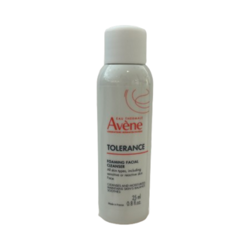 Naturally Yours Avene Tolerance Foaming Facial Cleanser on white background