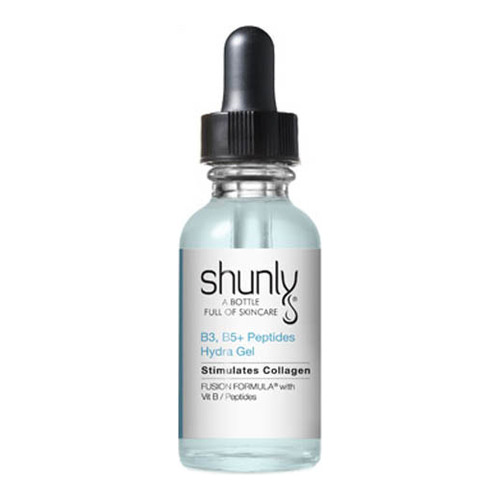 Shunly Skin Care B3, B5 + Peptides Hydra Gel, 30ml/1 fl oz Shunly B3, B5 + Peptides Hydra Gel on white background
