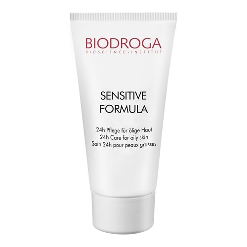 Biodroga Sensitive Formula 24hr Care - Oily Skin on white background