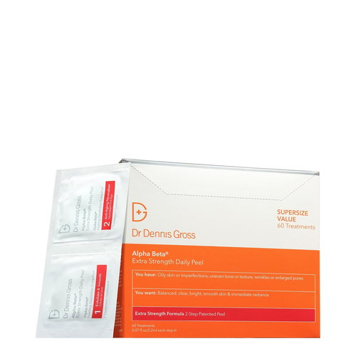 Dr Dennis Gross Alpha Beta Peel Extra Strength - Jar, 30 treatments Dr Dennis Gross Alpha Beta Peel Extra Strength on white background