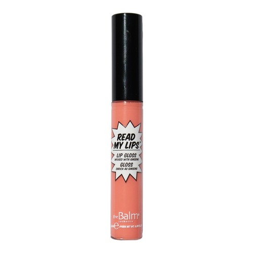 theBalm Read My Lips Lip Gloss - Va va voom, 6.5ml/0.2 fl oz theBalm Read My Lips Lip Gloss - Bam on white background