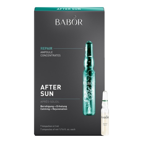 Babor Ampoule Concentrates Repair After Sun, 7 x 2ml/0.1 fl oz Babor Ampoule Concentrates Repair After Sun on white background