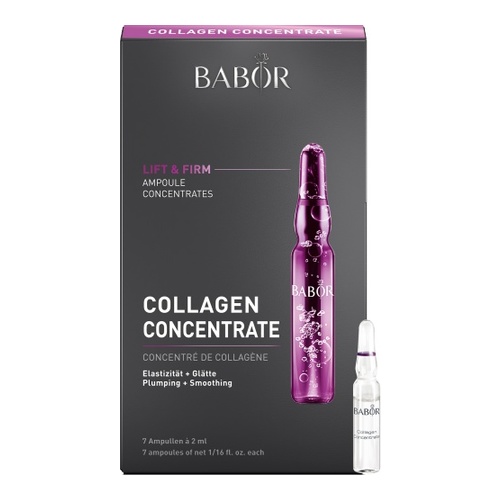 Babor Ampoule Concentrates Lift and Firm Collagen Concentrate, 7 x 2ml/0.1 fl oz Babor Ampoule Concentrates Lift and Firm Collagen Concentrate on white background