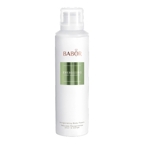 Babor Energizing Lime Mandarin - Invigorating Body Foam on white background
