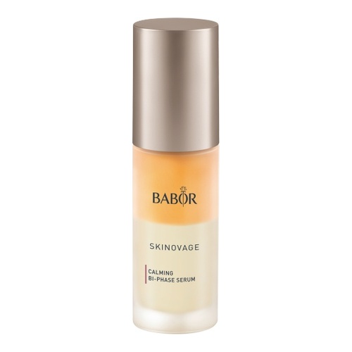 Babor Skinovage Calming Bi-Phase Serum on white background