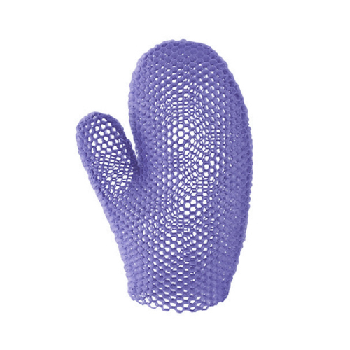 Supracor Stimulite Bath Mitt - Blue, 1 piece Supracor Stimulite Bath Mitt - All Black on white background