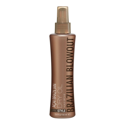 Brazilian Blowout Acai Brazilian Dry Oil, 100ml/3.4 fl oz Brazilian Blowout Acai Brazilian Dry Oil on white background