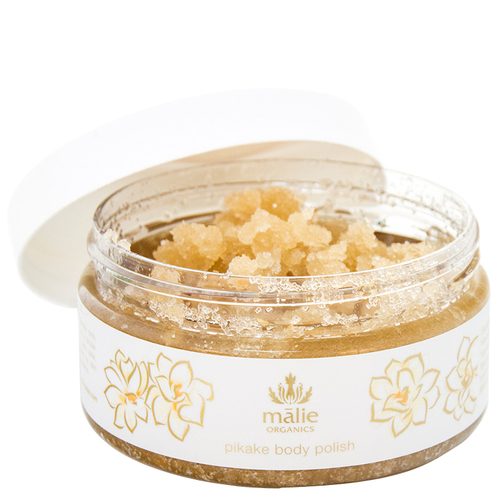 Malie Organics Plumeria Body Polish, 236ml/8 fl oz Malie Organics Coconut Vanilla Body Polish on white background