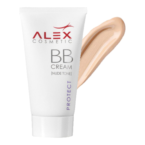 Alex Cosmetics BB Cream Tube - Nude Tone, 50ml/1.7 fl oz