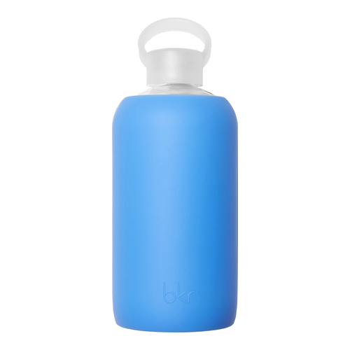 bkr Water Bottle - Romeo | Little (500ML), 1 piece bkr Water Bottle - Romeo | Big (1L) on white background