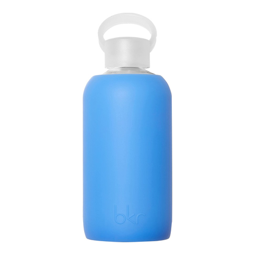 bkr Water Bottle - Romeo | Little (500ML), 1 piece bkr Water Bottle - Romeo | Big (1L) on white background