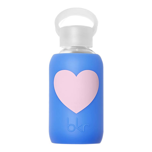 bkr Water Bottle - Romeo Heart | Teeny (250ML), 1 piece bkr Water Bottle - Romeo Heart | Teeny (250ML) on white background