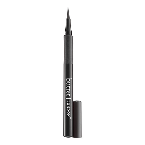 butter LONDON Matte Liquid Eyeliner - Royal Navy, 1ml/0.03 fl oz butter LONDON Matte Liquid Eyeliner - British Racing Green on white background
