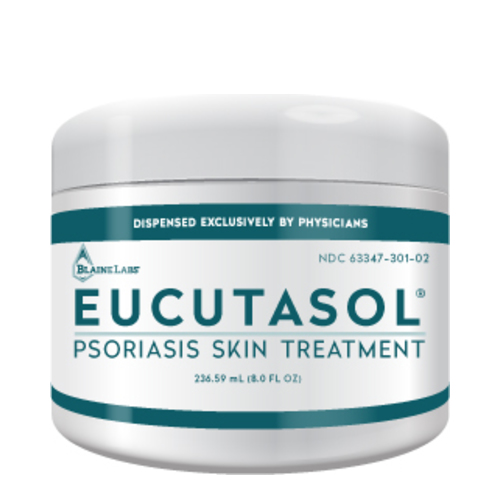 Dr.Blaines Eucutasol Psoriasis Cream on white background