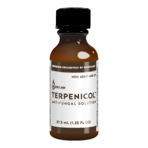 Blaine Labs Terpenicol Antifungal Solution, 37.5ml/1.25 fl oz Dr.Blaines Terpenicol Antifungal Solution on white background