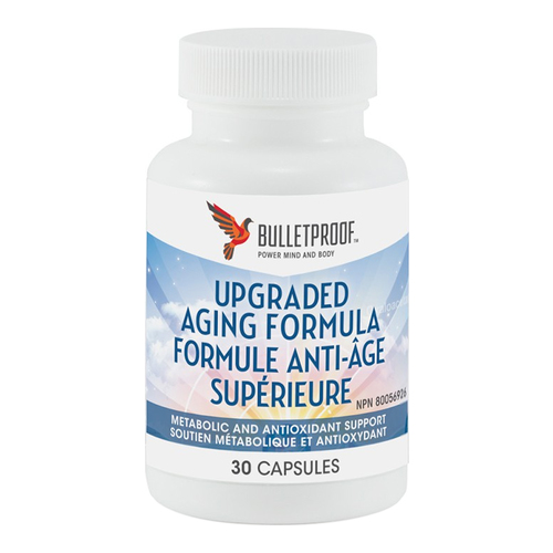 Bulletproof Upgraded Aging Formula on white background
