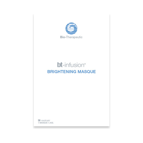 Bio-Therapeutic BT-Infusion Brightening Mask, 10 pieces Bio-Therapeutic BT-Infusion Brightening Mask on white background