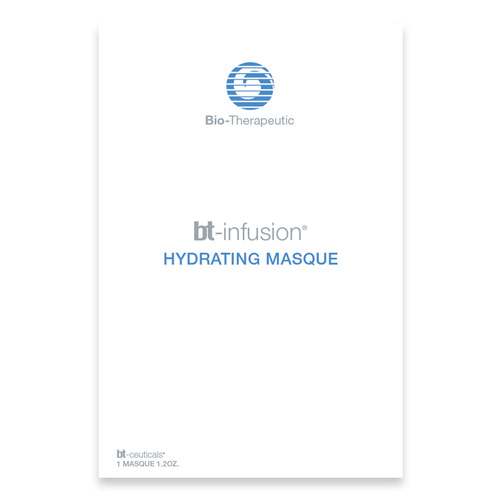 Bio-Therapeutic BT-Infusion Hydrating Mask, 10 pieces Bio-Therapeutic BT-Infusion Hydrating Mask on white background