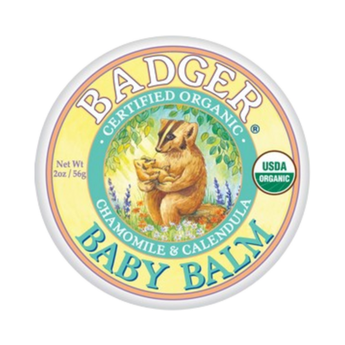 Badger Balms Baby Balm, 56g/1.98 oz Badger Balms Baby Balm on white background