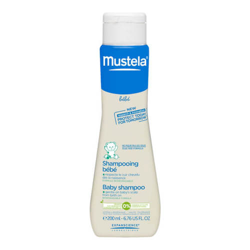 Mustela Baby Shampoo, 200ml/6.8 fl oz Mustela Baby Shampoo on white background