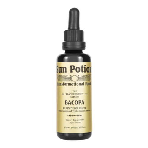 Sun Potion Bacopa Transcendent Elixir, 50ml/1.69 fl oz Sun Potion Bacopa Transcendent Elixir on white background