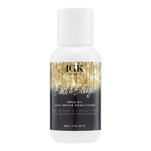 IGK Hair Bad and Bougie Deep Repair Conditioner, 50ml/1.7 fl oz IGK Hair Bad and Bougie Deep Repair Conditioner on white background