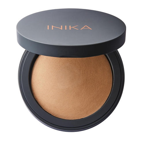 INIKA Organic Baked Mineral Foundation - Strength, 8g/0.28 oz INIKA Organic Baked Mineral Foundation - Freedom on white background