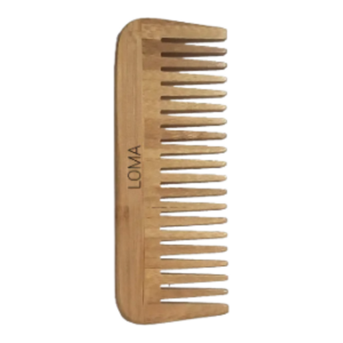 Loma Organics Bamboo Comb, 1 piece Loma Organics Bamboo Comb on white background