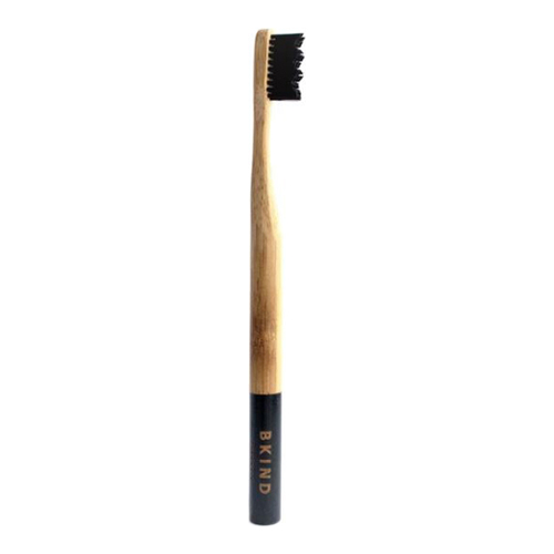 BKIND Bamboo Toothbrush Adult, 1 piece BKIND Bamboo Toothbrush Adult on white background