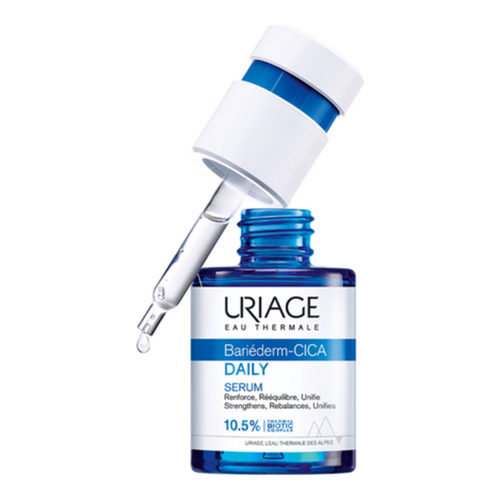 Uriage  Bariderm Cica Daily Serum on white background