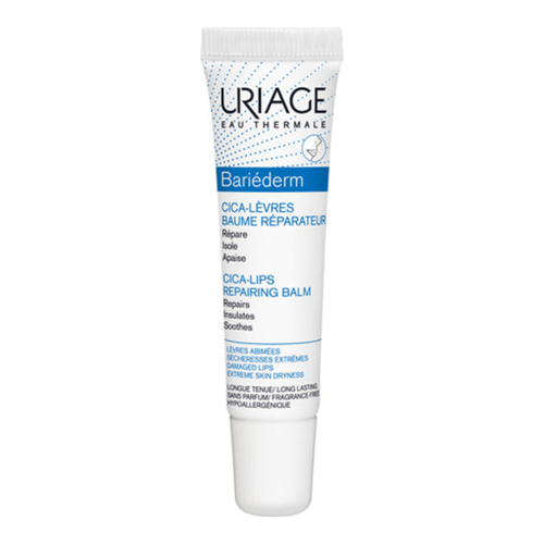 Uriage Bariderm Cica Lips, 15ml/0.51 fl oz Uriage Bariderm Cica Lips on white background