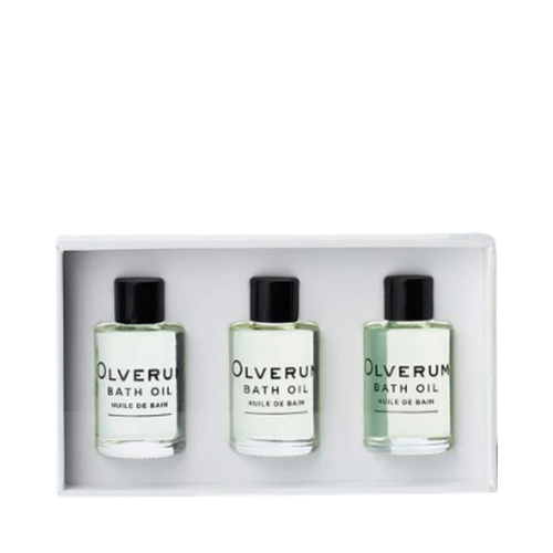 Olverum Bath Oil Travel Set, 3 x 15ml/0.5 fl oz Olverum Bath Oil Travel Set on white background