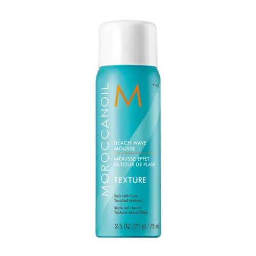 Moroccanoil Beach Wave Mousse, 75ml/2.5 fl oz Moroccanoil Beach Wave Mousse on white background
