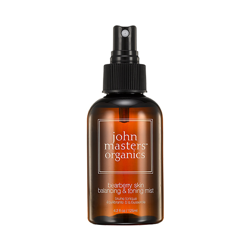 John Masters Organics Bearberry Skin Balancing and Toning Mist on white background