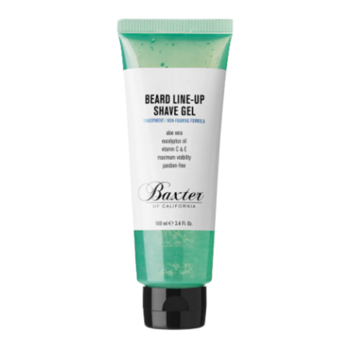 Baxter of California Beard Line-Up Shave Gel on white background