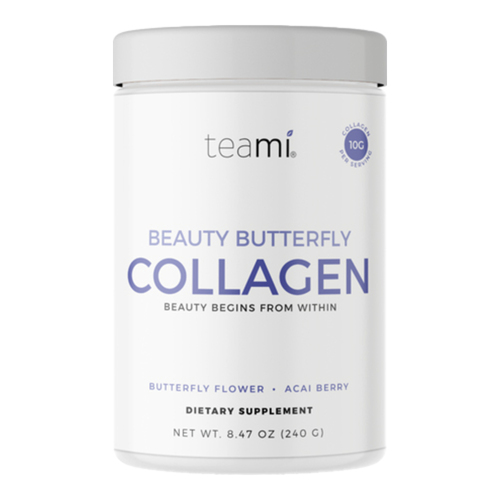 Teami Beauty Butterfly Collagen on white background