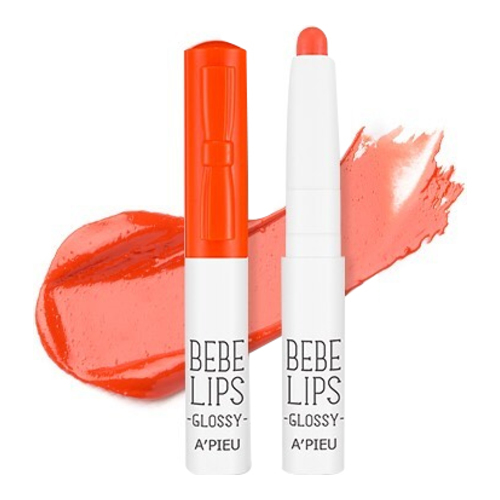A'PIEU Bebe Lips - GOR01 (Orange), 1g/0.04 oz
